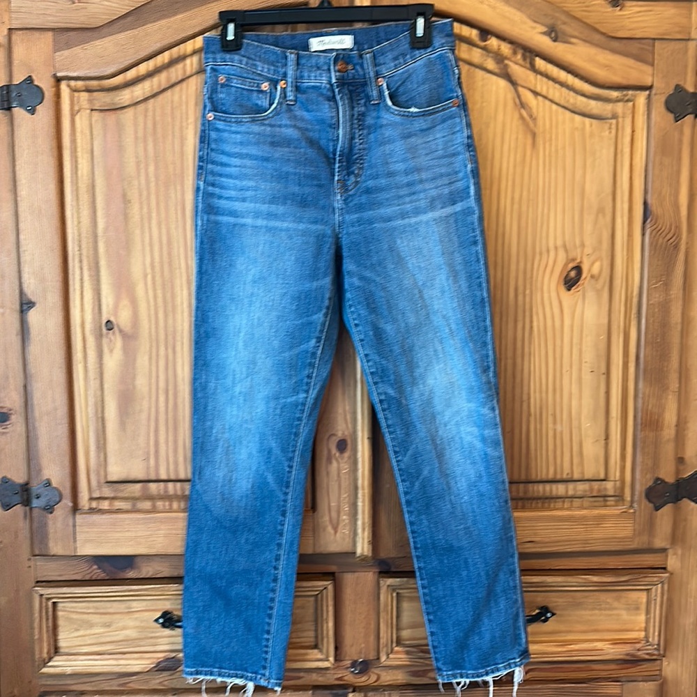 Madewell the perfect vintage crop Jean